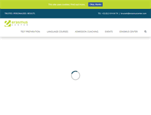 Tablet Screenshot of erasmuscenter.com
